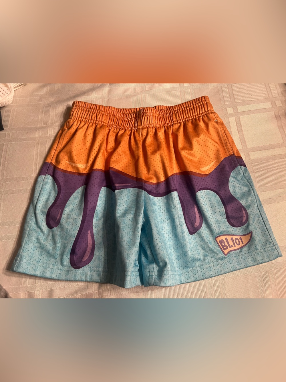Baseball Lifestyle 101 PB&J shorts size youth large- new without tags
